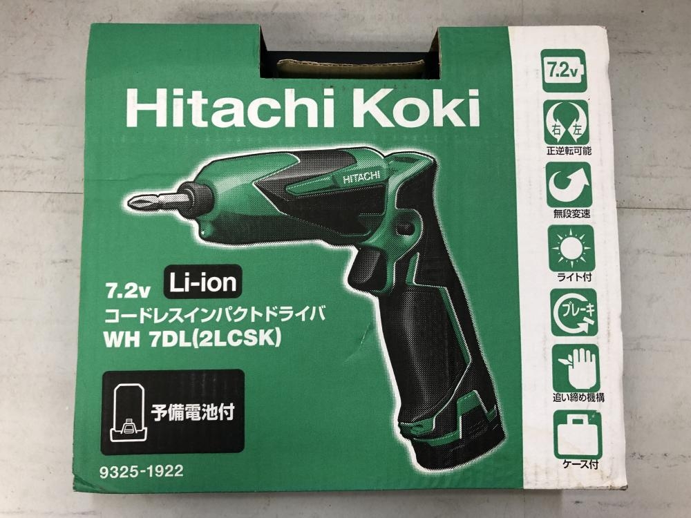 日立 コードレスペンインパクトドライバ WH7DLの中古 中古C傷汚れあり