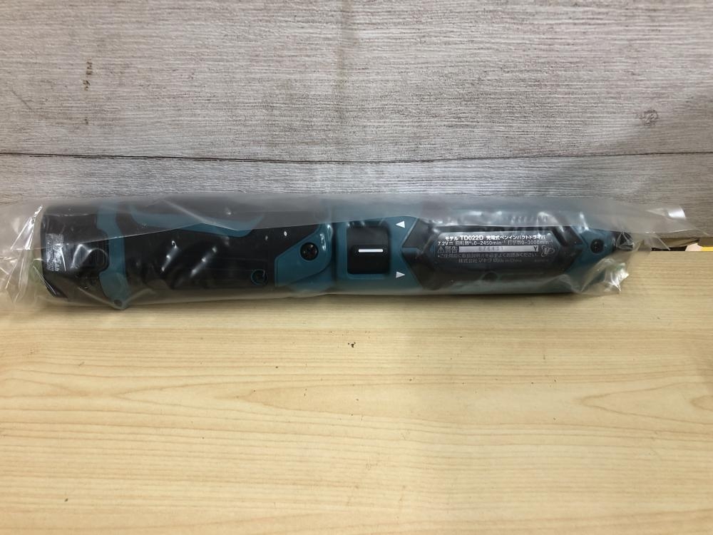 マキタ makita 充電式ペンインパクトドライバ 7.2V TD022DSHXの中古 未使用品 《大阪・茨木》中古工具販売の専門店│  ツールオフ茨木店 ｜中古工具販売のツールオフ