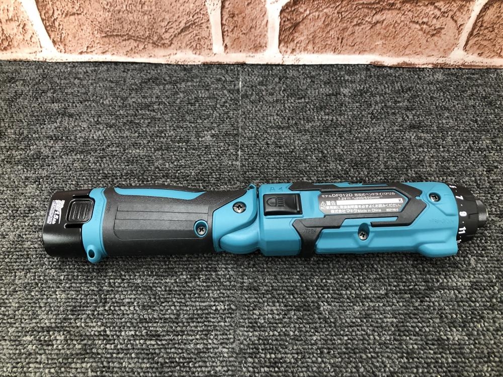 マキタ makita 7.2V 充電式ペンドライバドリル DF012DSHXの中古 未使用 ...