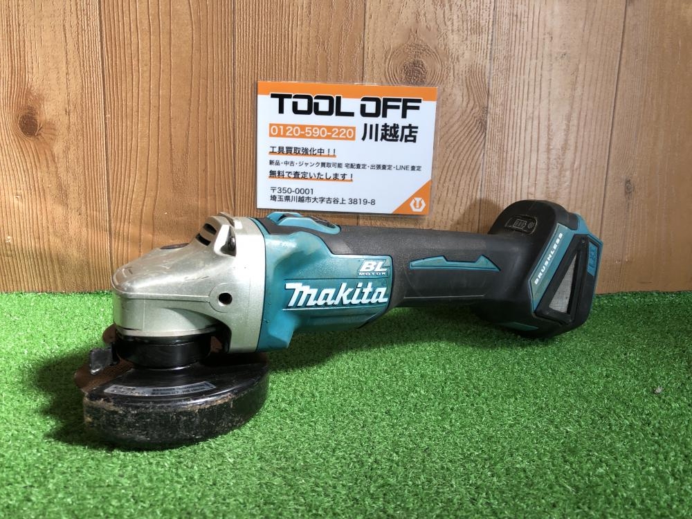 マキタ makita 100mm充電式ディスクグラインダ GA404DNの中古 中古C傷