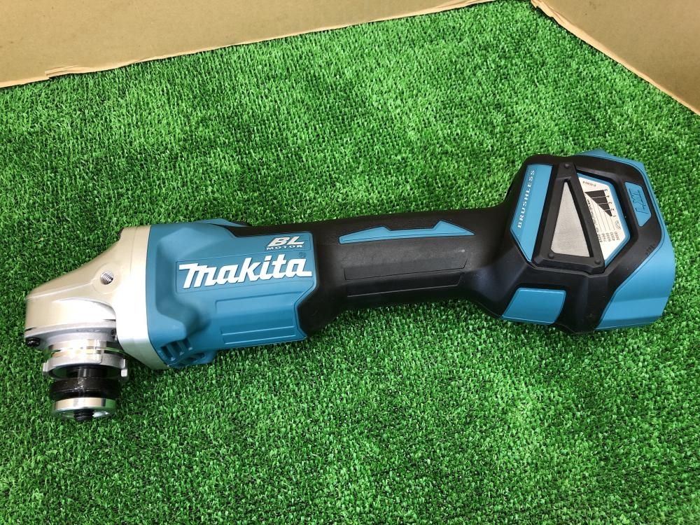 マキタ 100mm 18V充電式ディスクグラインダ GA412DRGXの中古 未使用品 