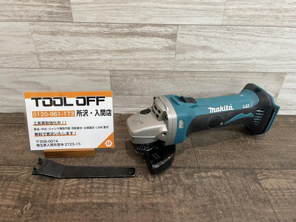 マキタ makita 100㎜充電式ディスクグラインダ 動作OK GA400D 14.4V