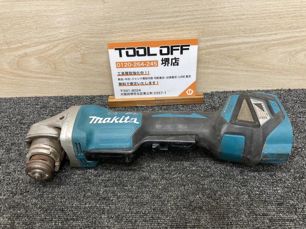 makita マキタ 100ｍｍ充電式ディスクグラインダ 18V GA418Dの中古 中古C傷汚れあり 《大阪・堺》中古工具販売の専門店│  ツールオフ堺店 ｜中古工具販売のツールオフ