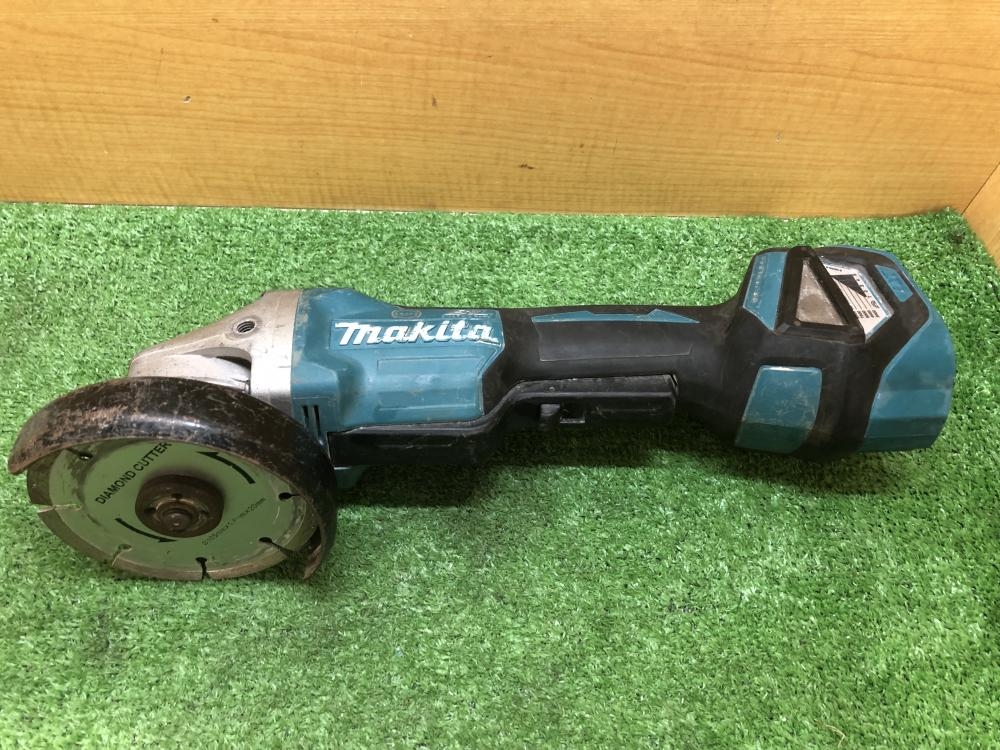 マキタ makita 充電式ディスクグラインダ GA418D 18V仕様 本体のみの