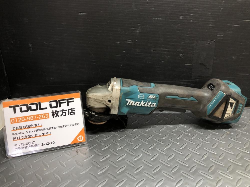 マキタ makita 充電式125mmディスクグラインダ GA518Dの中古 中古B使用