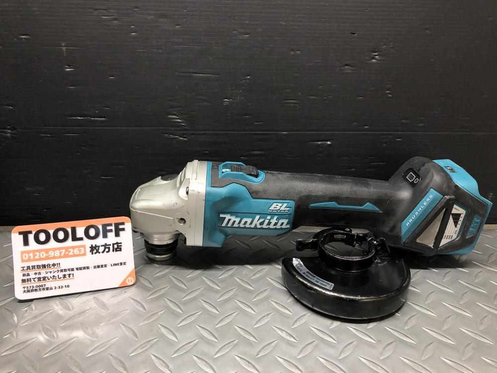 □□MAKITA マキタ 充電式ディスクグラインダ　2022年製 GA412D マキタ(makita) GA412DZ 充電式ディスクグラインダ 送料無料【解説