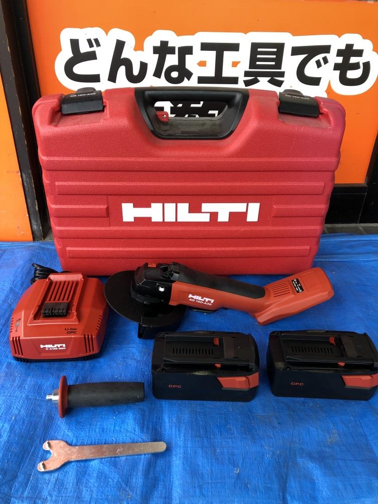 HILTI 測定器 充電器付き（ヒルティ HILTI 充電式ディスクグラインダ 