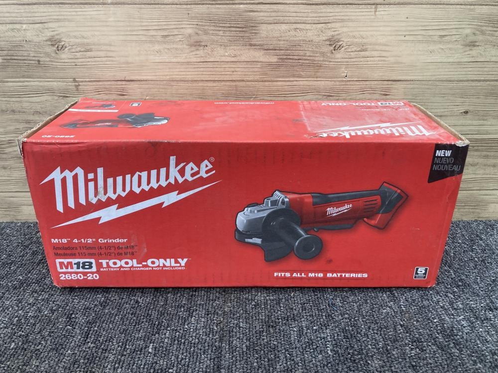 Milwaukee ミルウォーキー カットオフ グラインダー 2680-20の中古 中古B使用感あり 《大阪・松原》中古工具販売の専門店│ツールオフ松原店  ｜中古工具販売のツールオフ