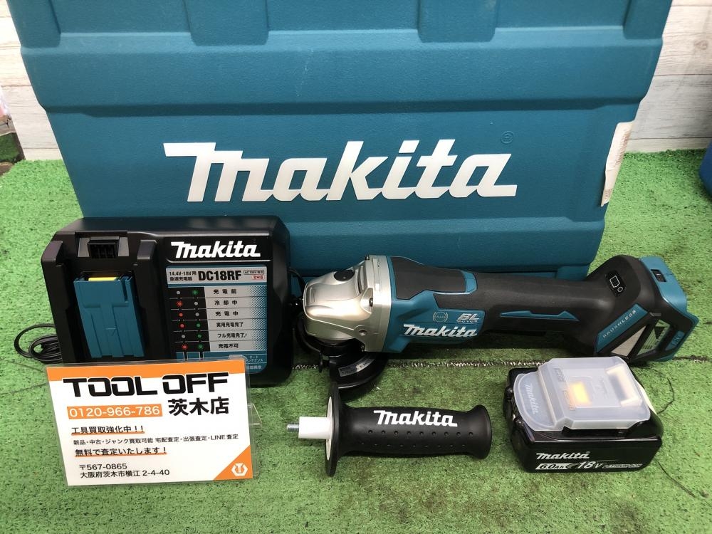 マキタ makita 充電式ディスクグラインダ GA418DRGの中古 中古A(美品 