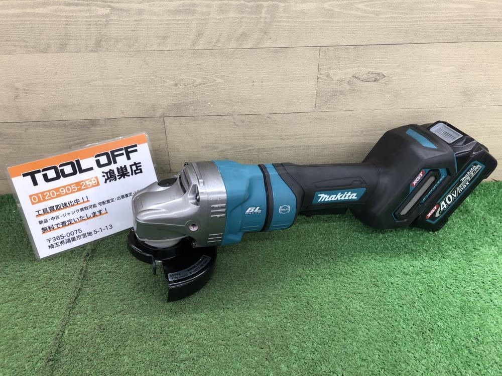 マキタ makita 充電式ディスクグラインダ GA052Gの中古 中古C傷汚れあり 《埼玉・鴻巣》中古工具販売の専門店│ ツールオフ鴻巣店 ｜中古 工具販売のツールオフ