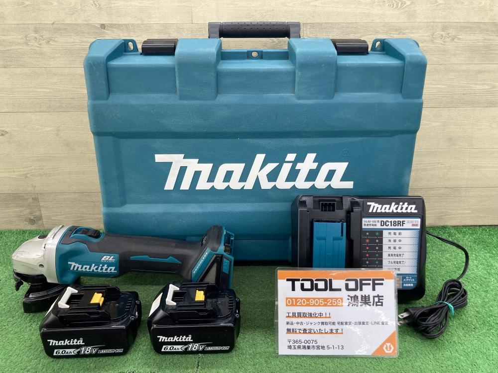 マキタ makita 100mm 充電式ディスクグラインダ GA404DRGXの中古 中古B使用感あり 《埼玉・鴻巣》中古工具販売の専門店│  ツールオフ鴻巣店 ｜中古工具販売のツールオフ