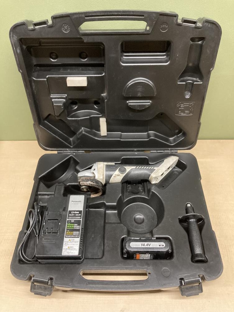 パナソニック EZ4640LR1S-B 充電式ディスクグラインダ14.4V【市川行徳