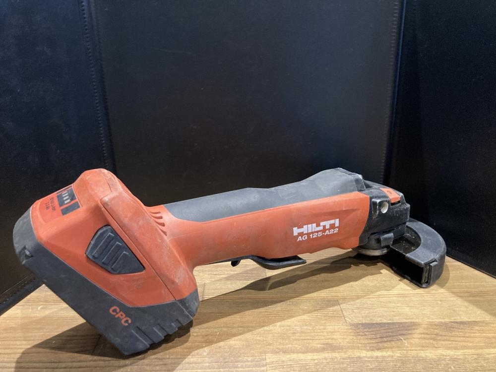 HILTI 125mm充電式ディスクグラインダ AG125-A22の中古 中古C傷汚れ 