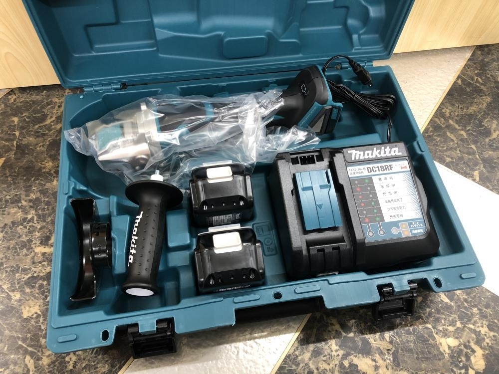 マキタ makita 100ｍｍ充電式ディスクグラインダ 18V GA420DRGXの中古