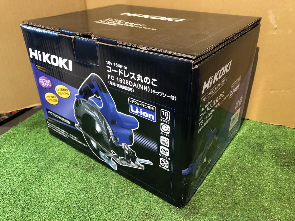 HiKOKI ハイコーキ 165mmコードレス丸のこ FC1806DA(NN)の中古 未使用