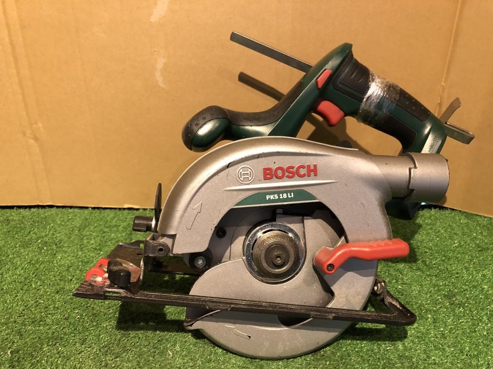 ボッシュ BOSCH コードレス丸のこ PKS18LIの中古 中古C傷汚れあり 