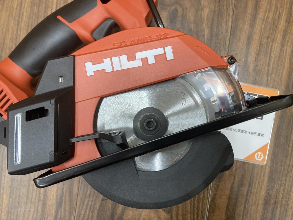 ヒルティ 充電式サーキュラーソー SC4MR-22の中古 中古C傷汚れ ヒルティ 充電式サーキュラーソー SC4MR-22の中古 中古C傷汚れ