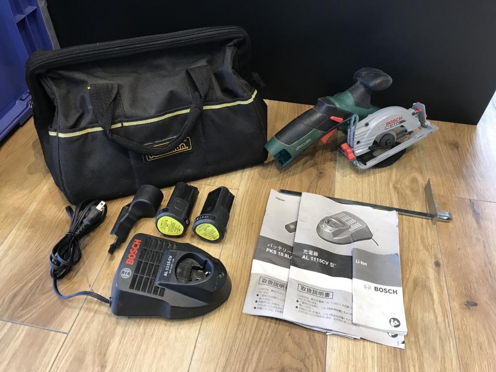 BOSCH 充電式マルノコ PKS10.8LIの中古 中古C傷汚れあり 《千葉》中古工具販売の専門店│ ツールオフ千葉幕張店 ｜中古工具販売のツールオフ