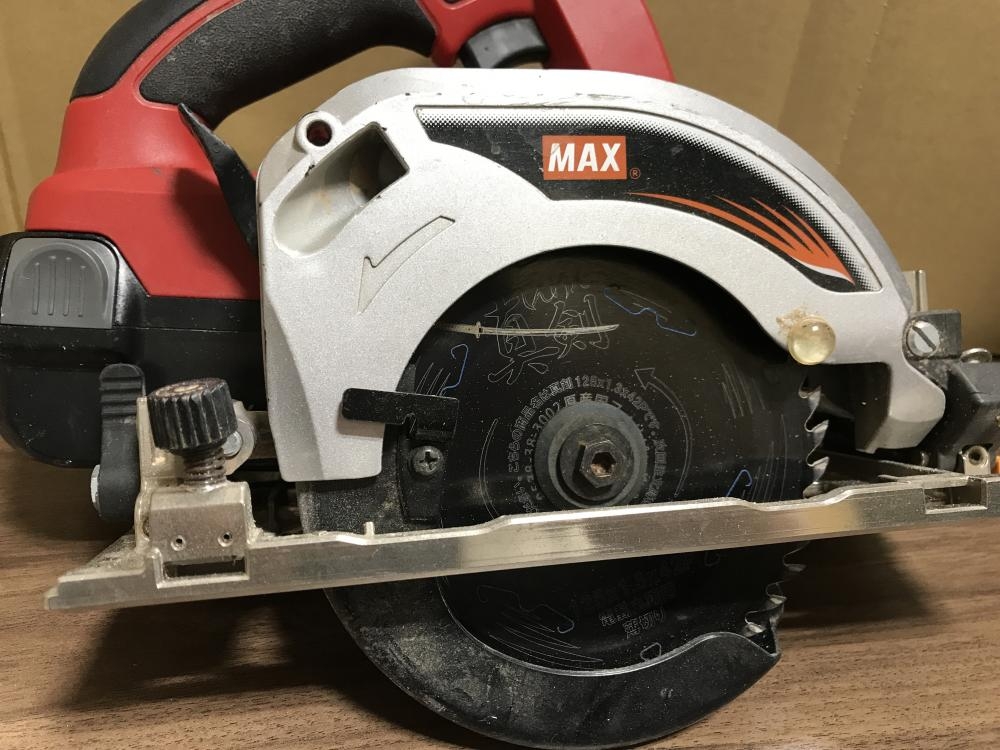 MAX PJ-CS512 マルノコ+ライト バッテリ14.4V一個/充電器付き 中古品