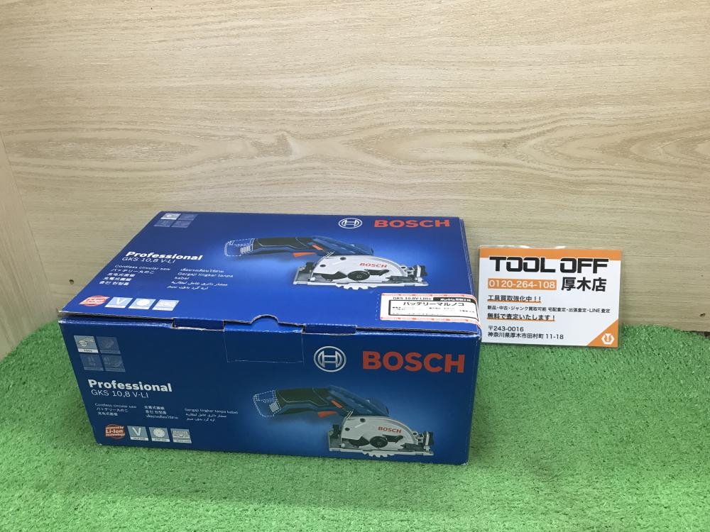 BOSCH 10.8Vバッテリーマルノコ 本体のみ GKS10.8V-LIHの中古 未使用品