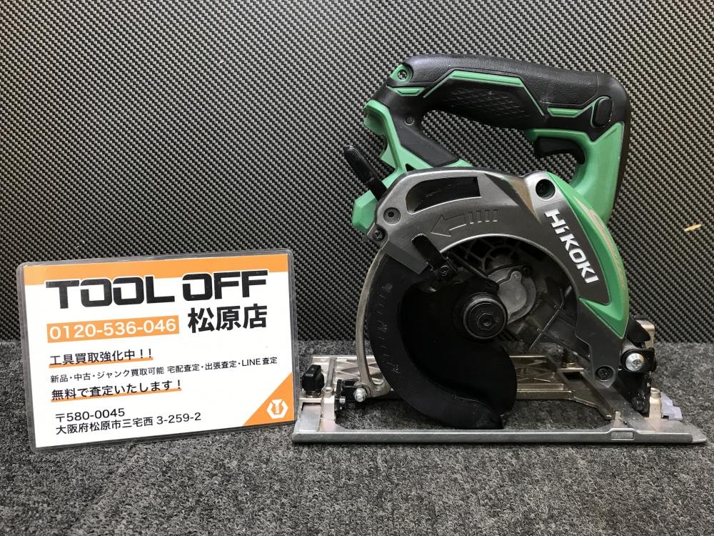 ハイコーキ HiKOKI 125mmコードレスマルノコ 18V C18DBLの中古 中古B 