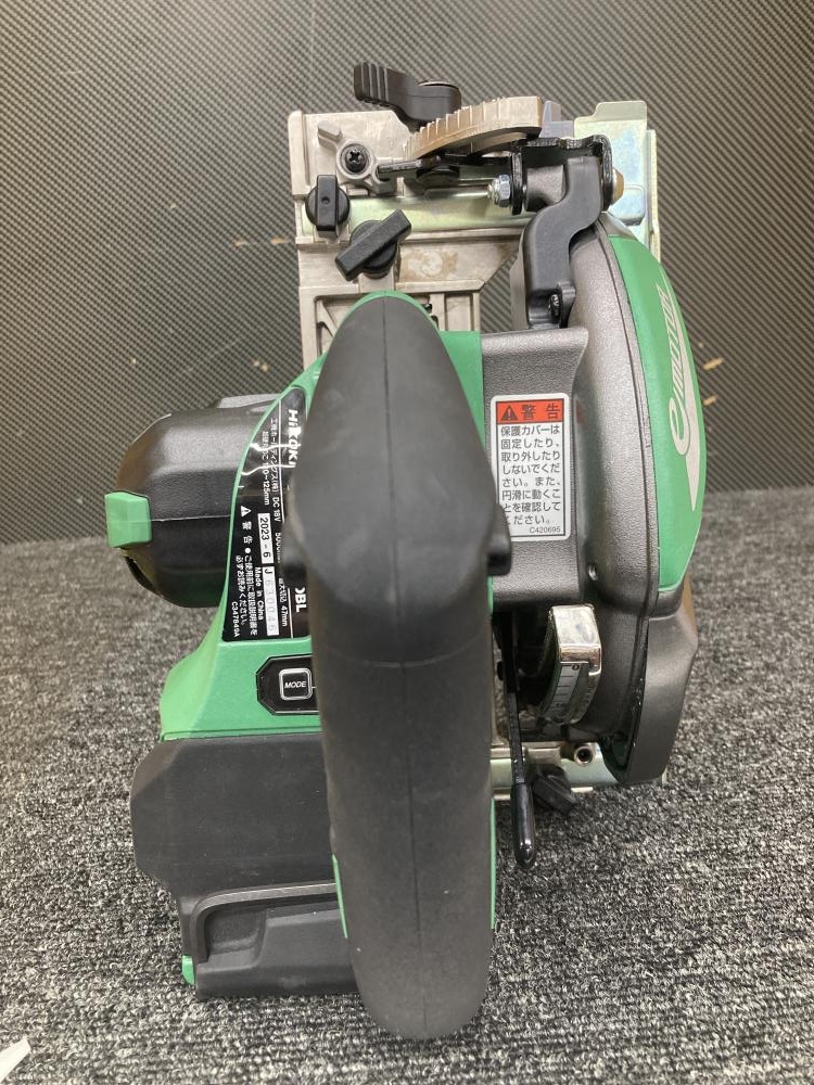 日立 C18DBL コードレス丸ノコ125㎜【市川行徳店】【店頭取引限定】【中古】管理番号：IT92K17LAN4Y 買取実績】HiKOKI ハイコーキ 125㎜コードレス丸ノコ C18DBL 本体のみ