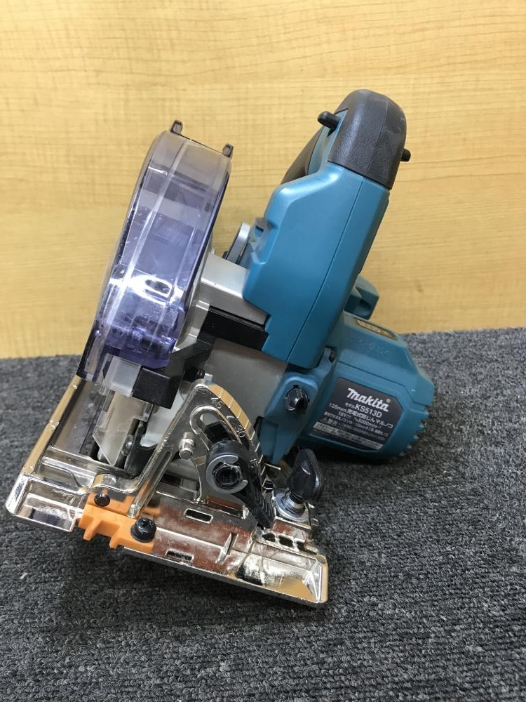 マキタ makita 125ｍｍ充電式防じんマルノコ 18V KS513DRG 18V6.0Ahバッテリ+充電器付の中古 中古B使用感あり  《大阪・松原》中古工具販売の専門店│ツールオフ松原店 ｜中古工具販売のツールオフ