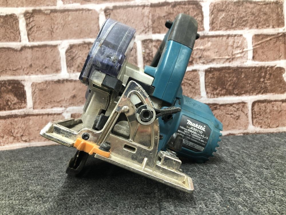 マキタ 125mm充電式防じんマルノコ KS511Dの中古 中古C傷汚れ
