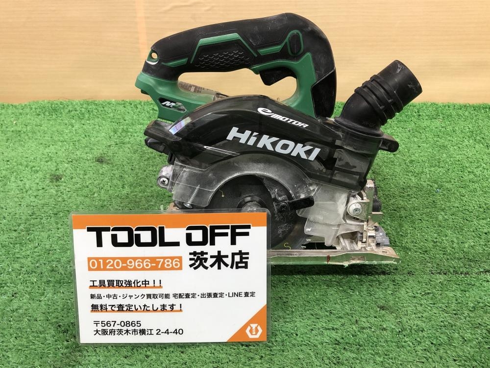HiKOKI ハイコーキ 125mm集じんマルノコ C3605DYBの中古 中古C傷汚れ 