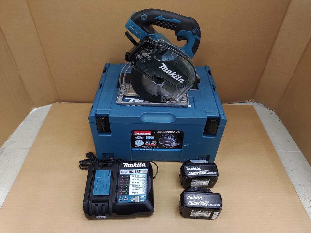 マキタ makita 150mm充電式チップソーカッタ CS553Dの中古 中古B使用感あり 《千葉・柏》中古工具販売の専門店│ ツールオフ柏店  ｜中古工具販売のツールオフ