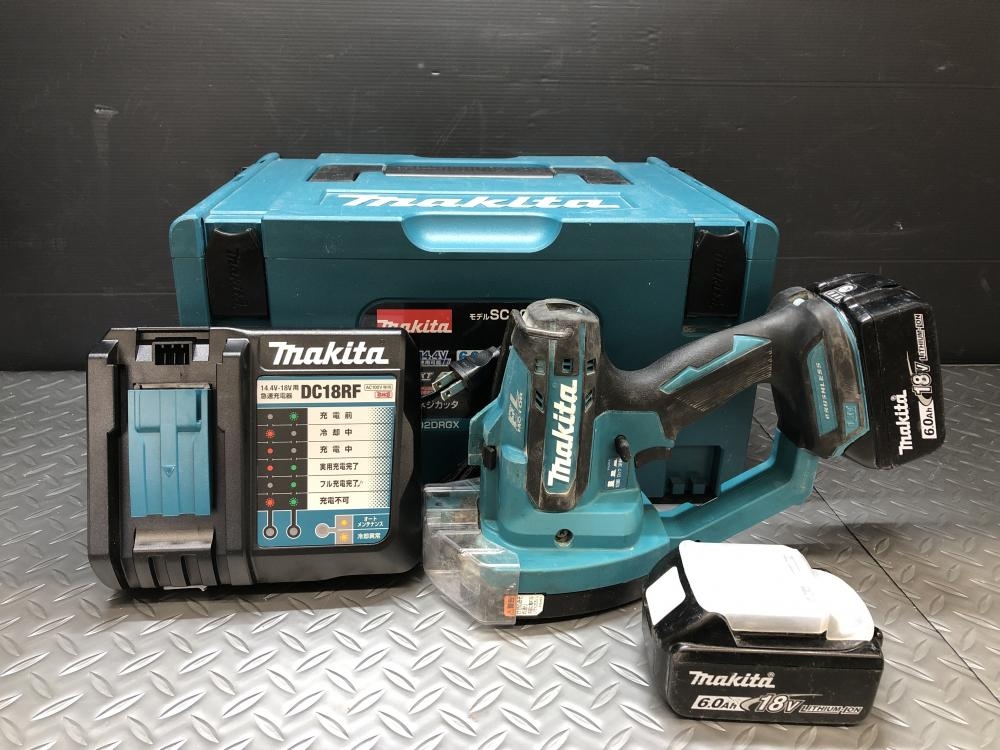 マキタ makita 充電式全ネジカッタ SC102D バッテリー×2・充電器付の中古 中古B使用感あり 《大阪・枚方》中古工具販売の専門店│  ツールオフ枚方店 ｜中古工具販売のツールオフ