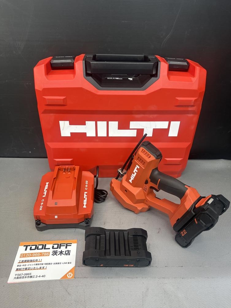 ヒルティ HILTI 充電式寸切りボルトカッター 全ネジカッタ STR4-22 B22