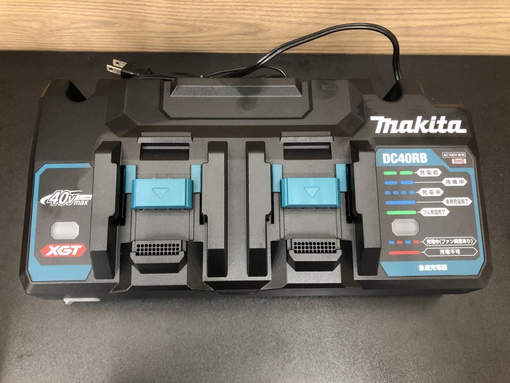 マキタ makita 2口急速充電器 DC40RBの中古 中古B使用感あり 《埼玉