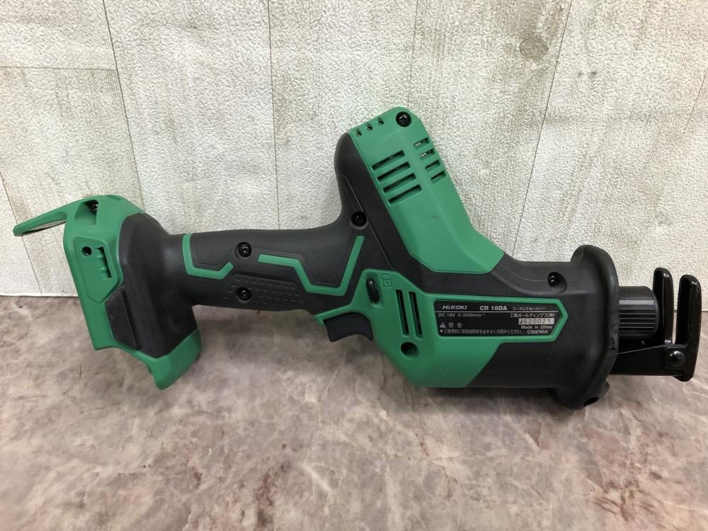 □中古☆HIKOKI ハイコーキ CR 18DA コードレスセーバーソー 切断機