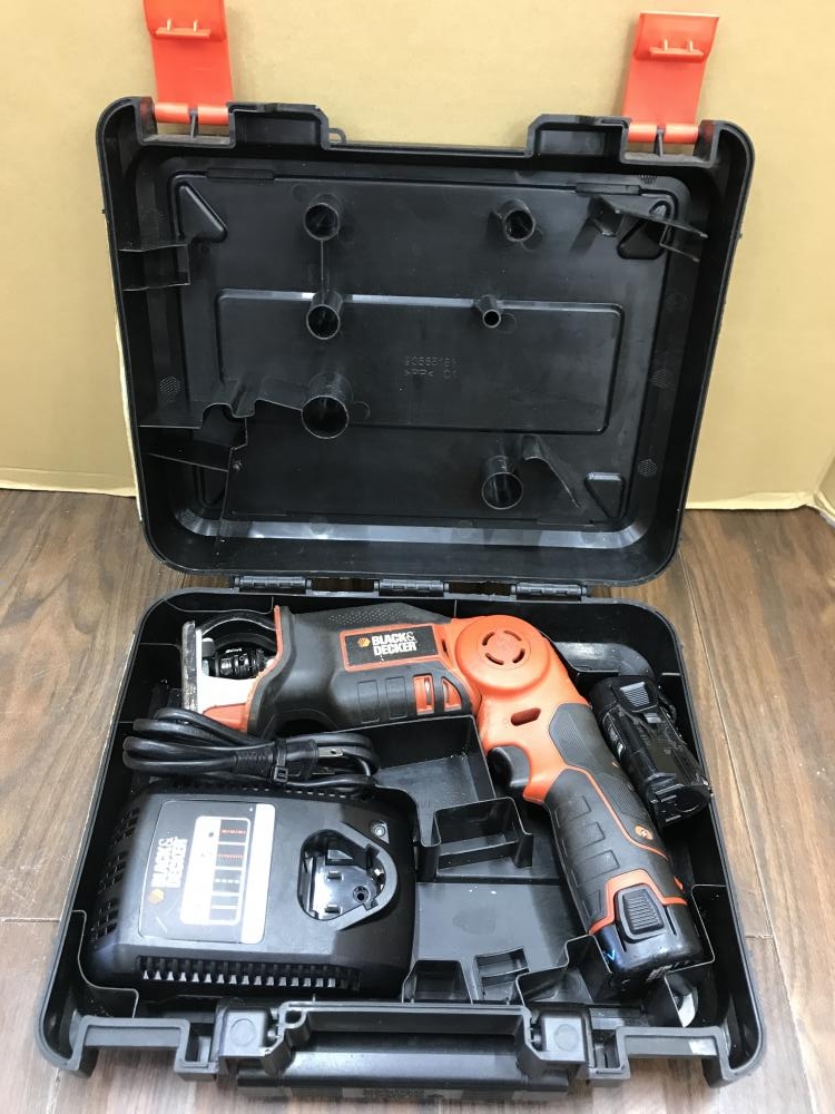 BLACK&DECKER 10.8V ピボットレシプロソー LXR10-2の中古 中古B使用感