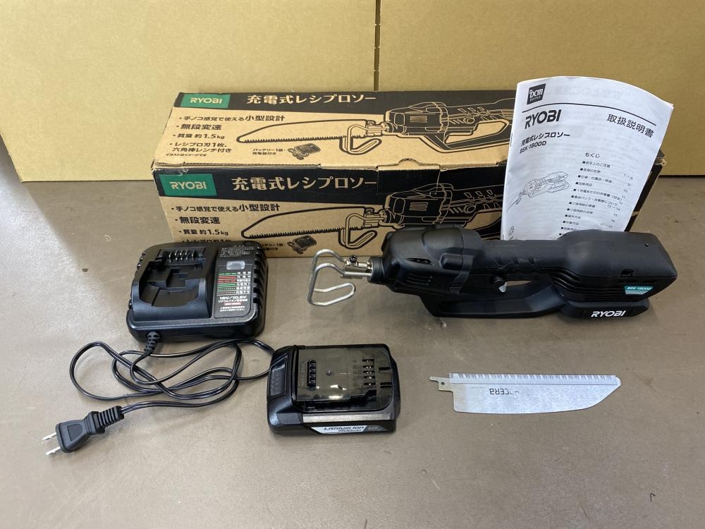 RYOBI 充電式レシプロソー BSK-1800Dの中古 中古B使用感あり 《横浜・青葉》中古工具販売の専門店│ ツールオフ横浜店  ｜中古工具販売のツールオフ