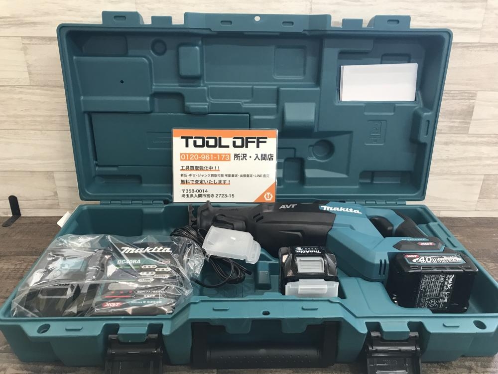 マキタ makita 充電式レシプロソー JR002GRDX 40Vmax2.5Ahバッテリ2個