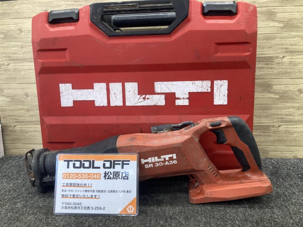 HILTI ヒルティ 充電式レシプロソー SR30-A36の中古 中古C傷汚れあり