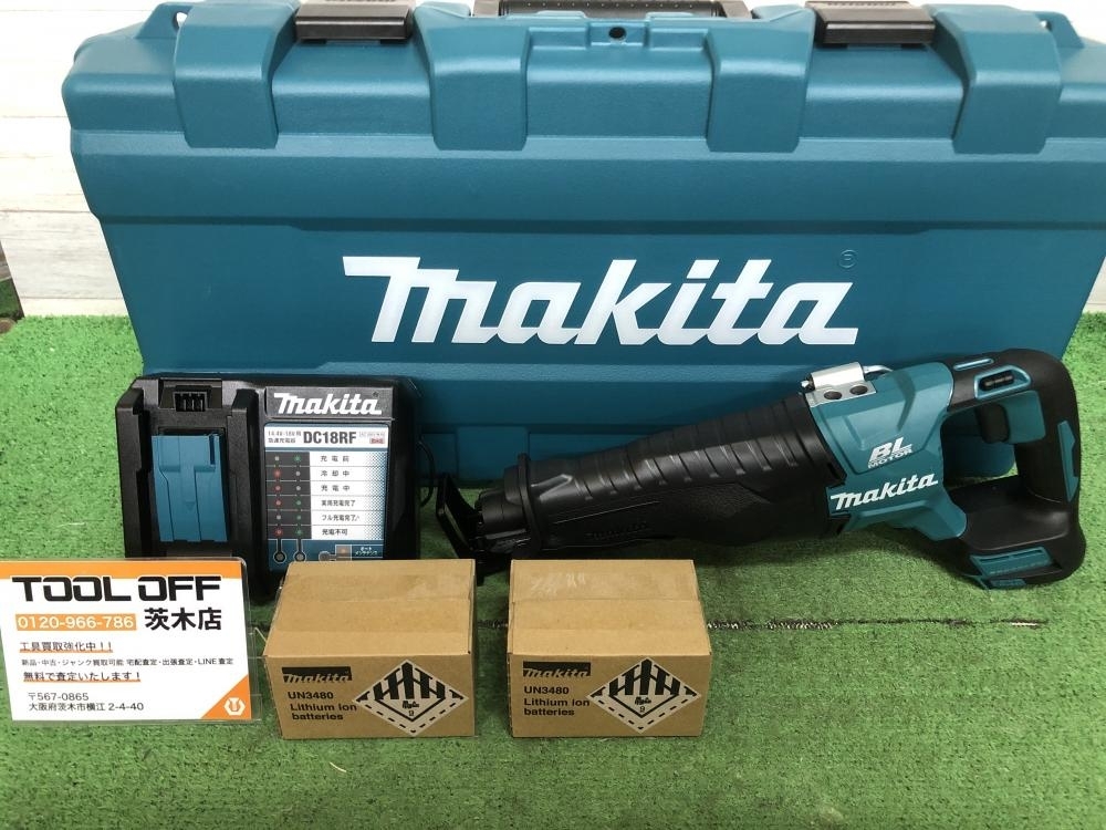 makita マキタ 充電式レシプロソー JR187DRGXの中古 未使用品 《大阪