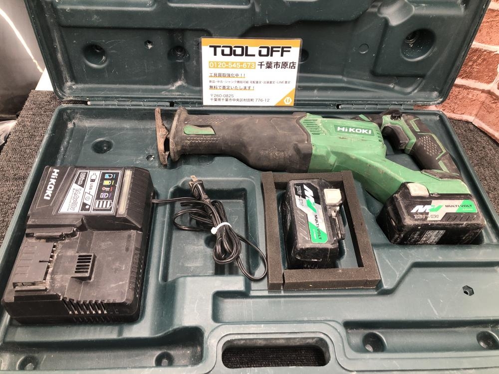 HiKOKI 18V コードレスセーバソー CR18DBL(LXPK)の中古 中古C傷 HiKOKI 18V コードレスセーバソー CR18DBL(LXPK)の中古 中古C傷
