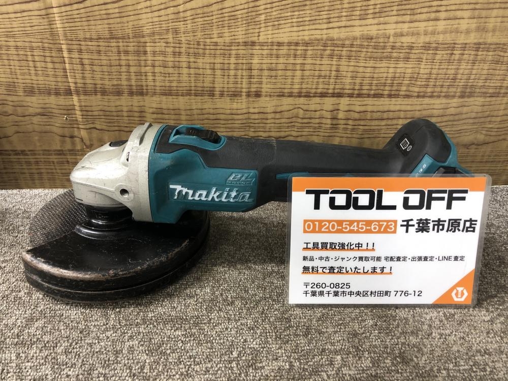 マキタ makita 125mm充電式ディスクグラインダ XAG04 海外産の中古 中古C傷汚れあり 《千葉・市原》中古工具販売の専門店│  ツールオフ千葉市原店 ｜中古工具販売のツールオフ