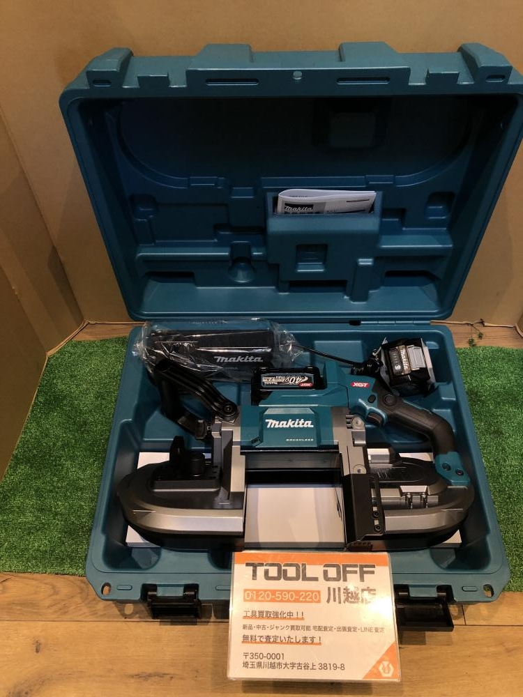 マキタ makita 充電式ポータブルバンドソー PB001GRDXの中古 未使用品