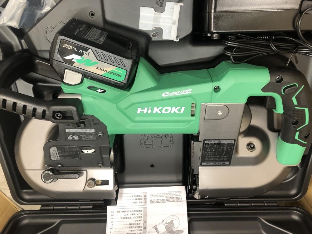 HIKOKI 36V 120mm コードレスロータリバンドソー CB3612DA(XP)の中古 未使用品 《神奈川・川崎》中古工具販売の専門店│  ツールオフ神奈川・川崎店 ｜中古工具販売のツールオフ