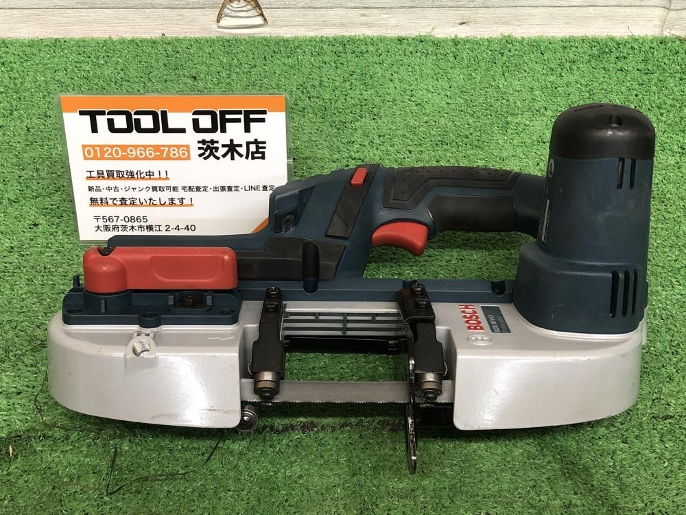 BOSCH ボッシュ バッテリーバンドソー GCB18V-LIの中古 中古B使用感あり 《大阪・茨木》中古工具販売の専門店│ ツールオフ茨木店  ｜中古工具販売のツールオフ