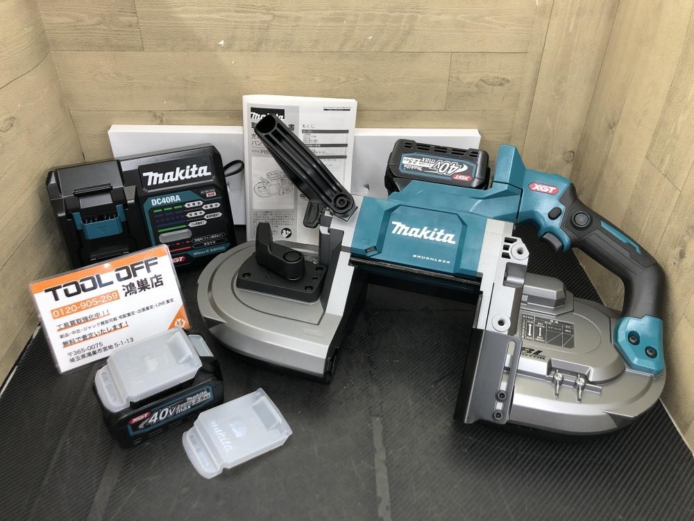 マキタ makita 充電式ポータブルバンドソー PB001GRDXの中古 未使用品 ...