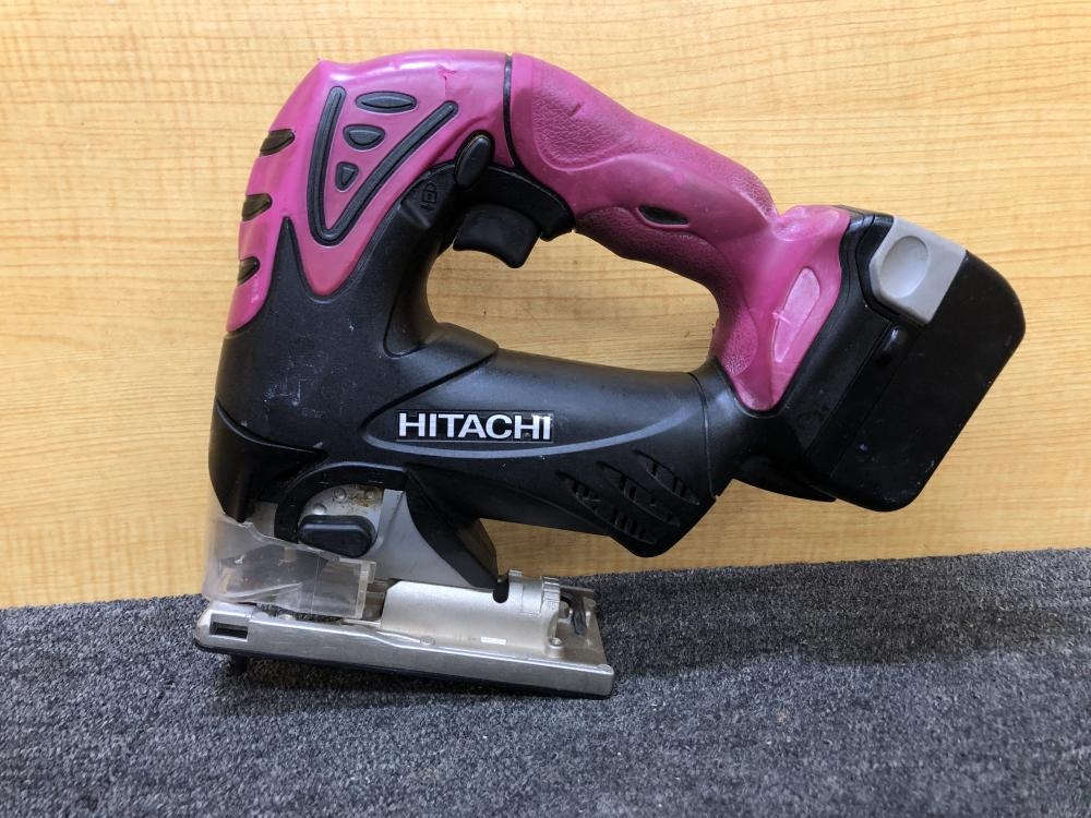 日立工機 HITACHI コードレスジグソー CJ14DSL+BDL1430の中古 中古C傷