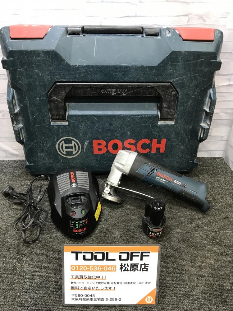 BOSCH ボッシュ バッテリーシャー シェア GSC10.8V-LIの中古 中古C傷汚れあり 《大阪・松原》中古工具販売の専門店│ツールオフ松原店 ｜ 中古工具販売のツールオフ