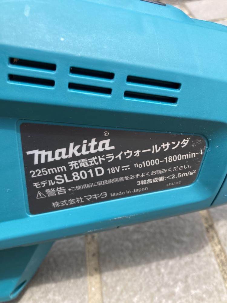 マキタ 充電式ドライウォールサンダ SL801Dの中古 中古B使用感