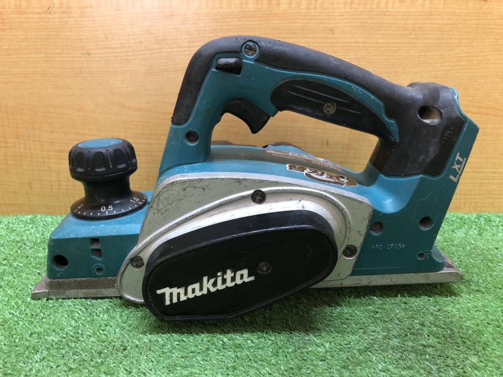 マキタ makita 82mm充電式カンナ KP140D 本体のみの中古 中古C傷汚れ