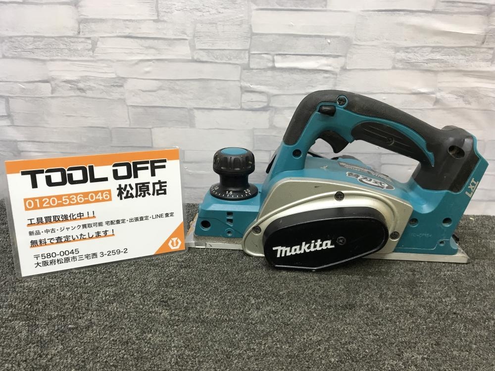 マキタ makita 82ｍｍ充電式カンナ 本体のみ KP180DZの中古 中古B使用